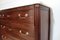 Antique Mahogany and White Marble Dresser, Image 13
