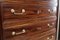 Antique Mahogany and White Marble Dresser 5