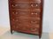 Antique Mahogany and White Marble Dresser 12