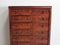 Antique Burl Mahogany Veneer Dresser, Image 9
