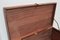 Antique Mahogany Nautical Trunk 4