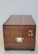 Antique Mahogany Nautical Trunk 6