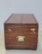 Antique Mahogany Nautical Trunk 2