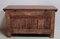 Antique Oak Linen Chest 8