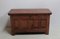 Antique Oak Linen Chest 1