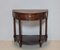 Antique Mahogany Half-Moon Console Table 3