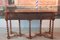 Antique English Walnut Console Table 9