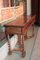 Antique English Walnut Console Table 8