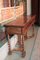 Antique English Walnut Console Table, Image 8