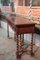 Antique English Walnut Console Table 7