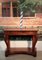 Antique Walnut Console Table, Image 1