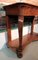 Antique Walnut Console Table, Image 3