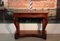Antique Walnut Console Table, Image 8