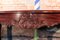 Antique Napoleon III Style Mahogany Console Table 4