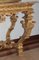 Consola Luis XIV antigua de madera dorada, Imagen 3