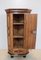 Small Antique Oak Corner Cabinet 6