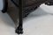 Vintage Blackened Wood Side Table 5