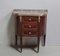 Vintage Louis XVI Style Mahogany, Marble, and Brass Dresser 1