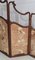 Biombo estilo Luis XV antiguo de nogal y vidrio, Imagen 4