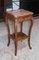 Vintage Walnut Side Table, 1920s, Image 4