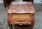 Vintage Walnut Side Table, 1920s 3