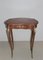 Antique Rosewood and Mahogany Marquetry Console Table 1