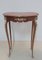 Antique Rosewood and Mahogany Marquetry Console Table 7