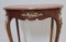 Antique Rosewood and Mahogany Marquetry Console Table 6