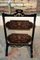 Antique Mahogany Tilt-Top Tiered Tray, Image 7