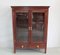Louis XVI Style Mahogany and Glass Cupboard 1