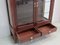 Louis XVI Style Mahogany and Glass Cupboard, Image 2