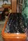 Armario Art Déco vintage de chapa de arce y mármol negro, Imagen 4