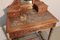 Antique Louis XVI Style Oak and Marble Dresser 7