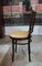Vintage Beech and Leather Dining Chairs, Set of 4 2