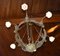 Antique Church Brass Chandelier 6