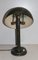 Vintage Bell Tischlampe aus Metall, 1920er 5