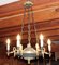 Antique Empire Bronze and Metal Ceiling Lamp 2