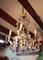 Antique Brass and Crystal Chandelier 4
