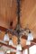 Vintage Wrought Iron 5-Arm Chandelier, 1920s 5