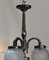 Small Vintage Art Deco Chandelier 3