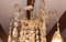 Kronleuchter aus Bronze, Kristallglas & Porzellan, 19. Jh. 4