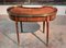 Antique Rosewood and Mahogany Kidney Bean Coffee Table 6