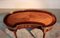 Antique Rosewood and Mahogany Kidney Bean Coffee Table, Image 4