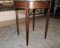 Vintage Louis XVI Style Mahogany and Marble Bouillotte Coffee Table 6
