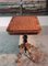 Antique English Walnut and Mahogany Marquetry Coffee Table 2