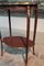 Antique Mahogany Veneer and Marble Coffee Table 6