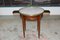 Table Bouillotte Style Louis XVI Vintage en Acajou 4