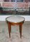 Vintage Louis XVI Bouillotte Tisch aus Mahagoni 1