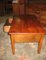 Antique Oak and Cherry Wood Coffee Table, Image 3