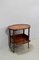 Ovaler Vintage Couchtisch aus Palisander, 1920er 6